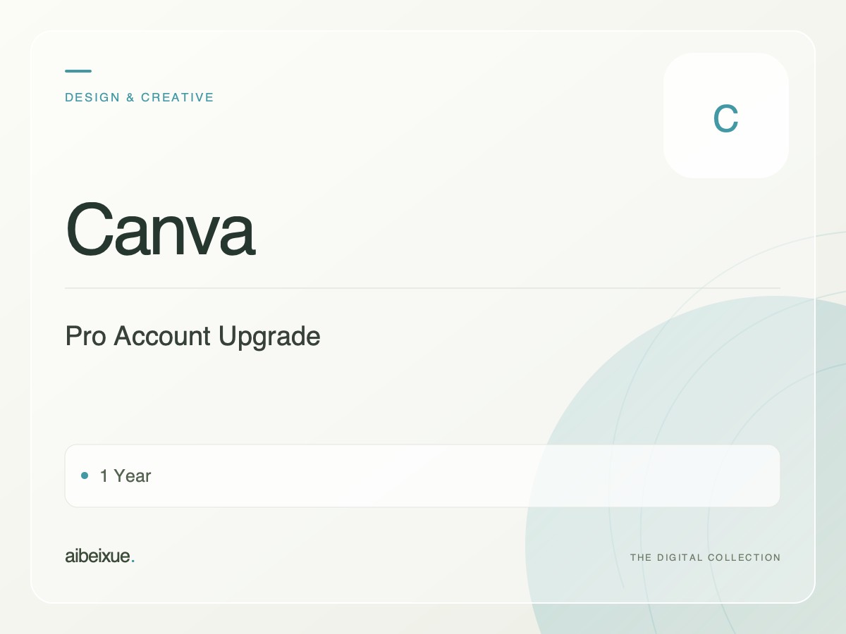 Canva Pro Account Upgrade — 1 Year