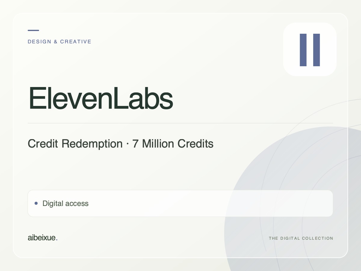 ElevenLabs Credit Redemption — 7 Million Credits