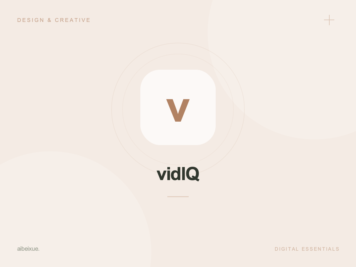 vidIQ Boost Account – 1 Channel, 2,000 Credits